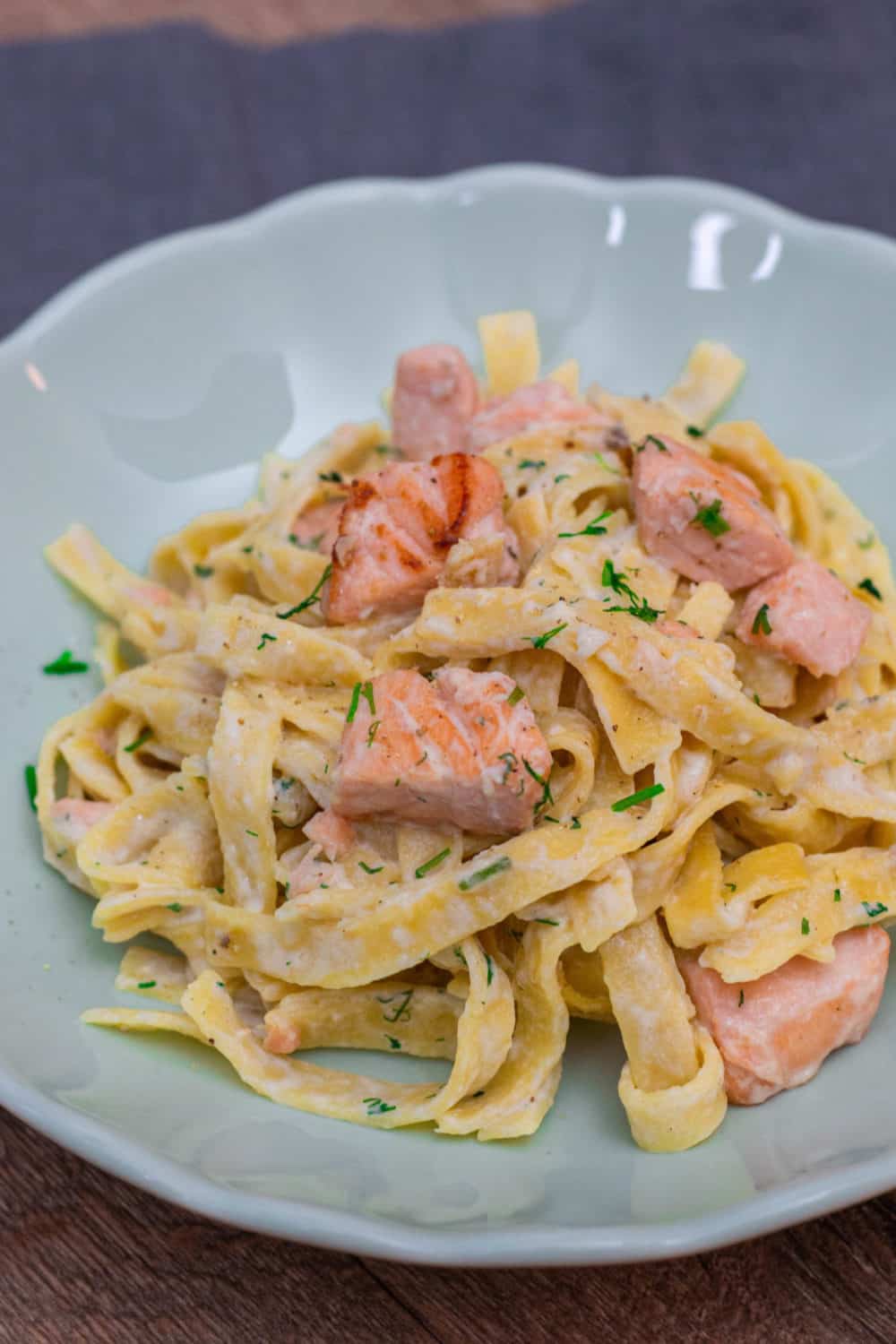 Tagliatelle al Salmone